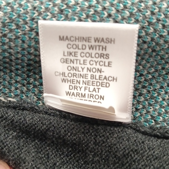 Womens XL preppy cardigan sweater casual round Neck button down Knit cardigan - Picture 10 of 10